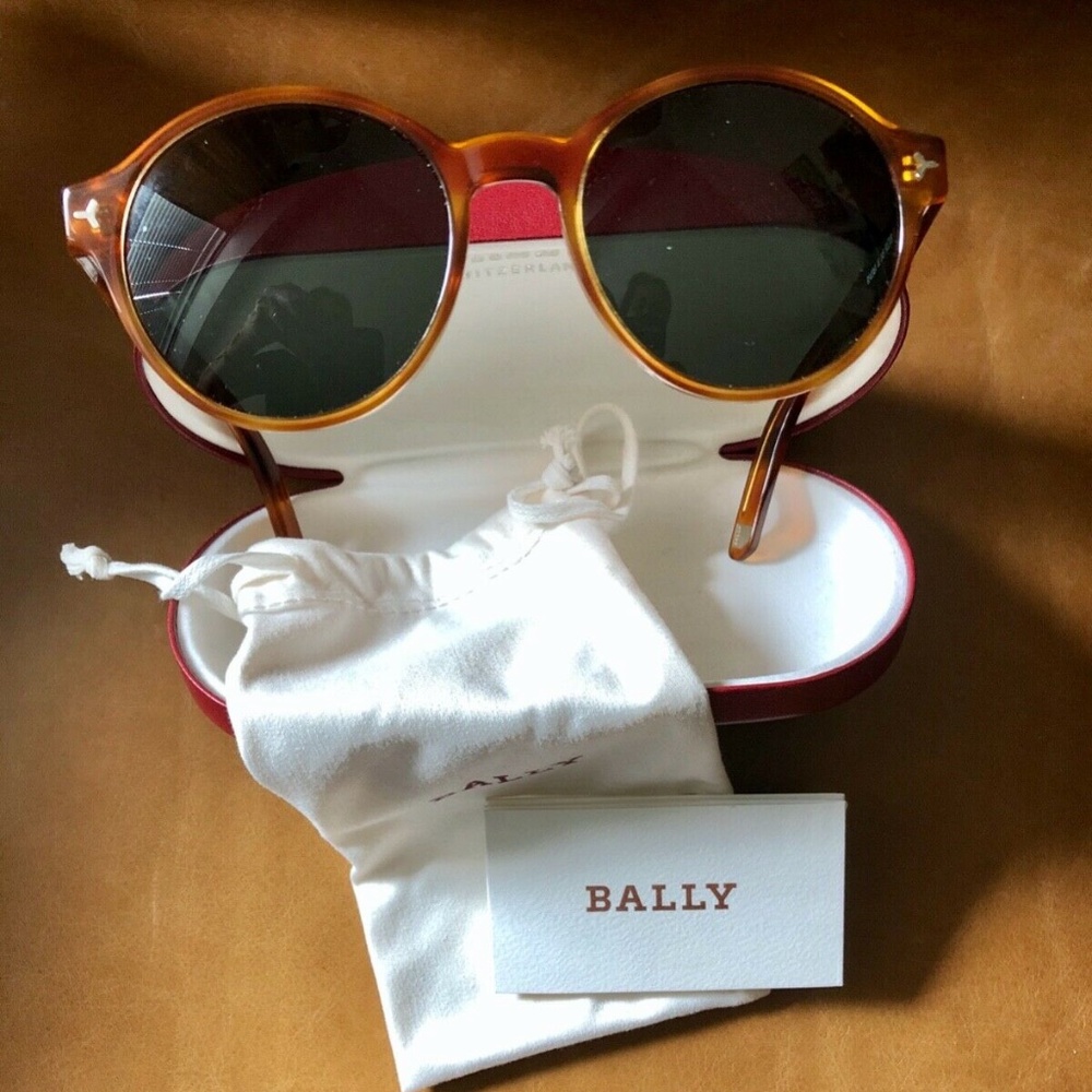 Bally sunglasses/France/Round classic/retro.